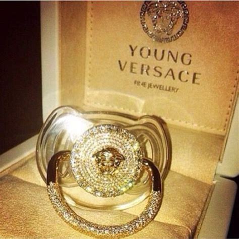 versace baby binky